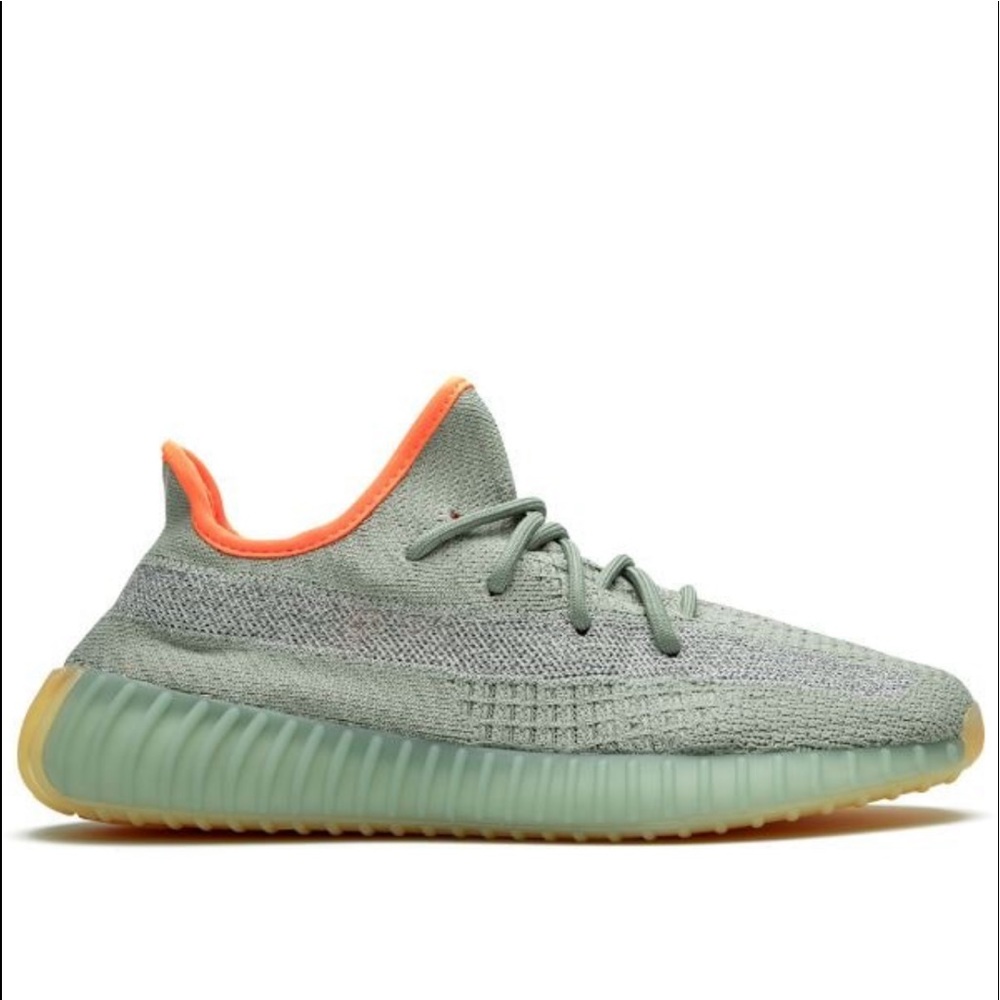 100% AUTHENTIC DESERT SAGE YEEZY BOOST 350 V2 NWT Size 6 Mens